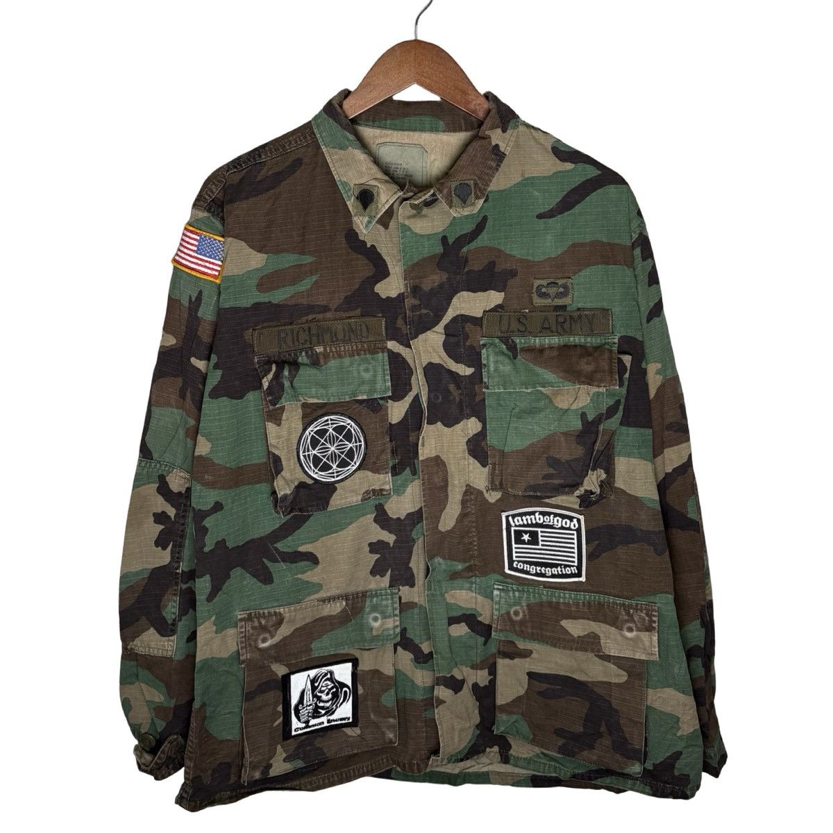 Other Military Field Jacket Lamb Of God Something To Die For M Size US M / EU 48-50 / 2 - 1 Thumbnail