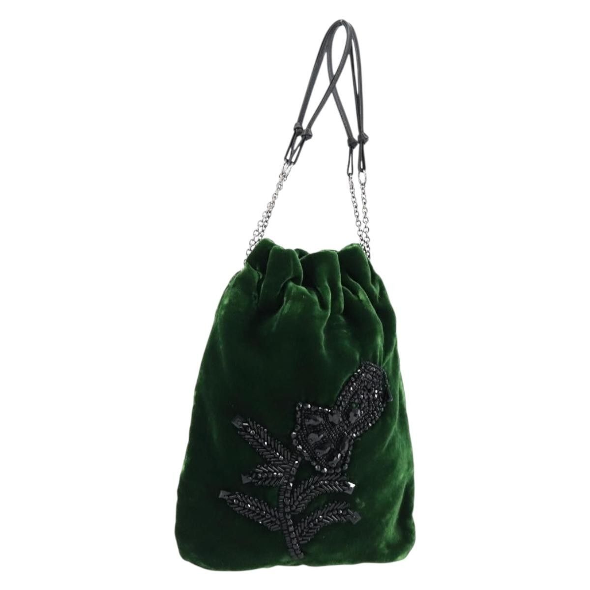 Prada Prada Beads Pouch Velvet Size ONE SIZE - 1 Thumbnail