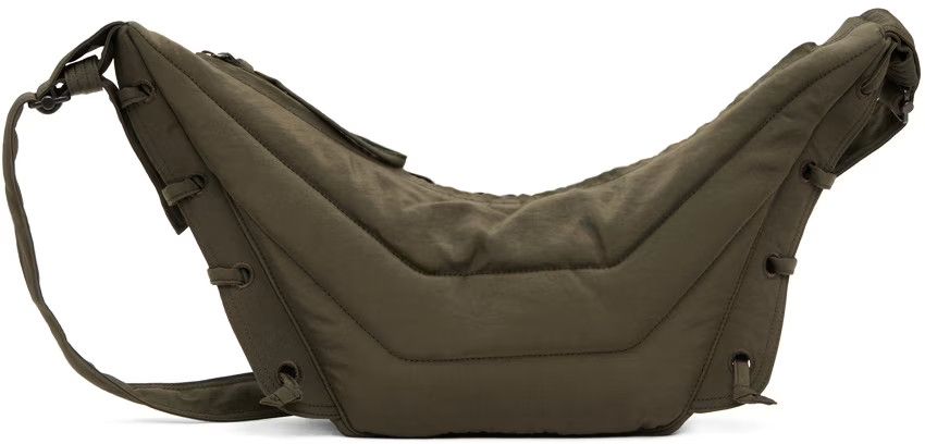 Lemaire Small Nylon Soft game bag Olive Size ONE SIZE - 3 Thumbnail