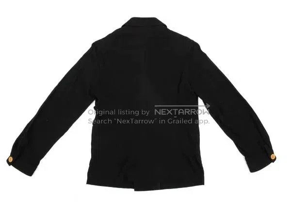 Comme des Garcons Comme Des Garcons size F Black Retro Double Breasted Coat Size S / US 4 / IT 40 - 3 Thumbnail