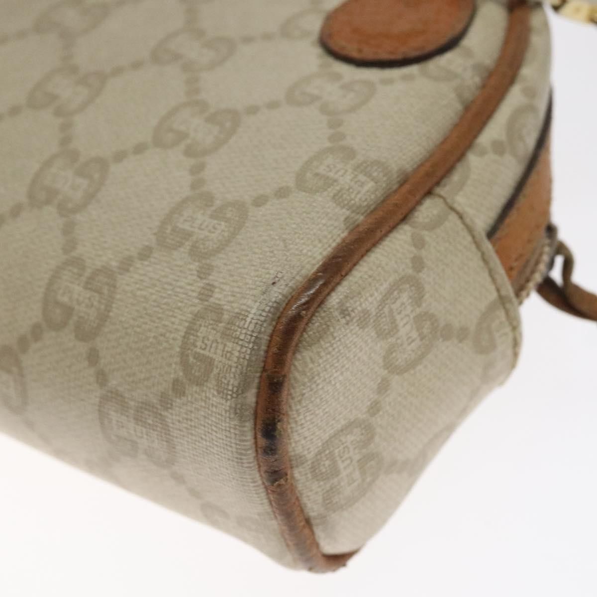 Gucci GUCCI GG Plus Supreme Shoulder Bag Pvc Ivory Gold Size ONE SIZE - 12 Thumbnail
