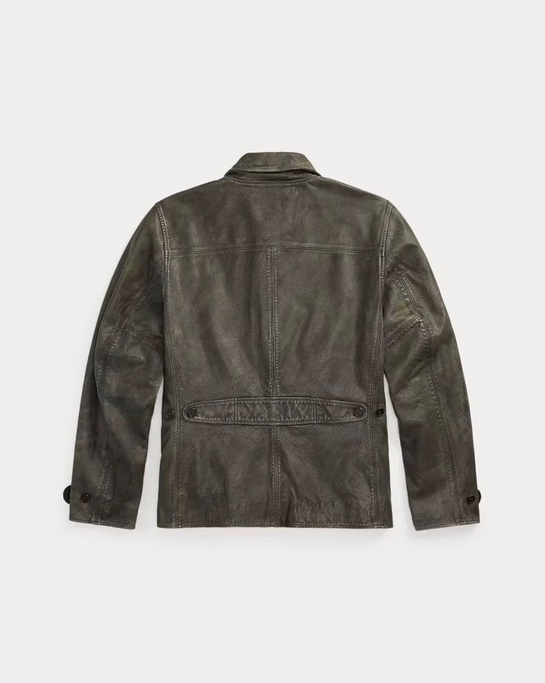 RRL Ralph Lauren RRL Ralph Lauren Men's 25 year old new blue dyed brake lea Size US M / EU 48-50 / 2 - 8 Thumbnail