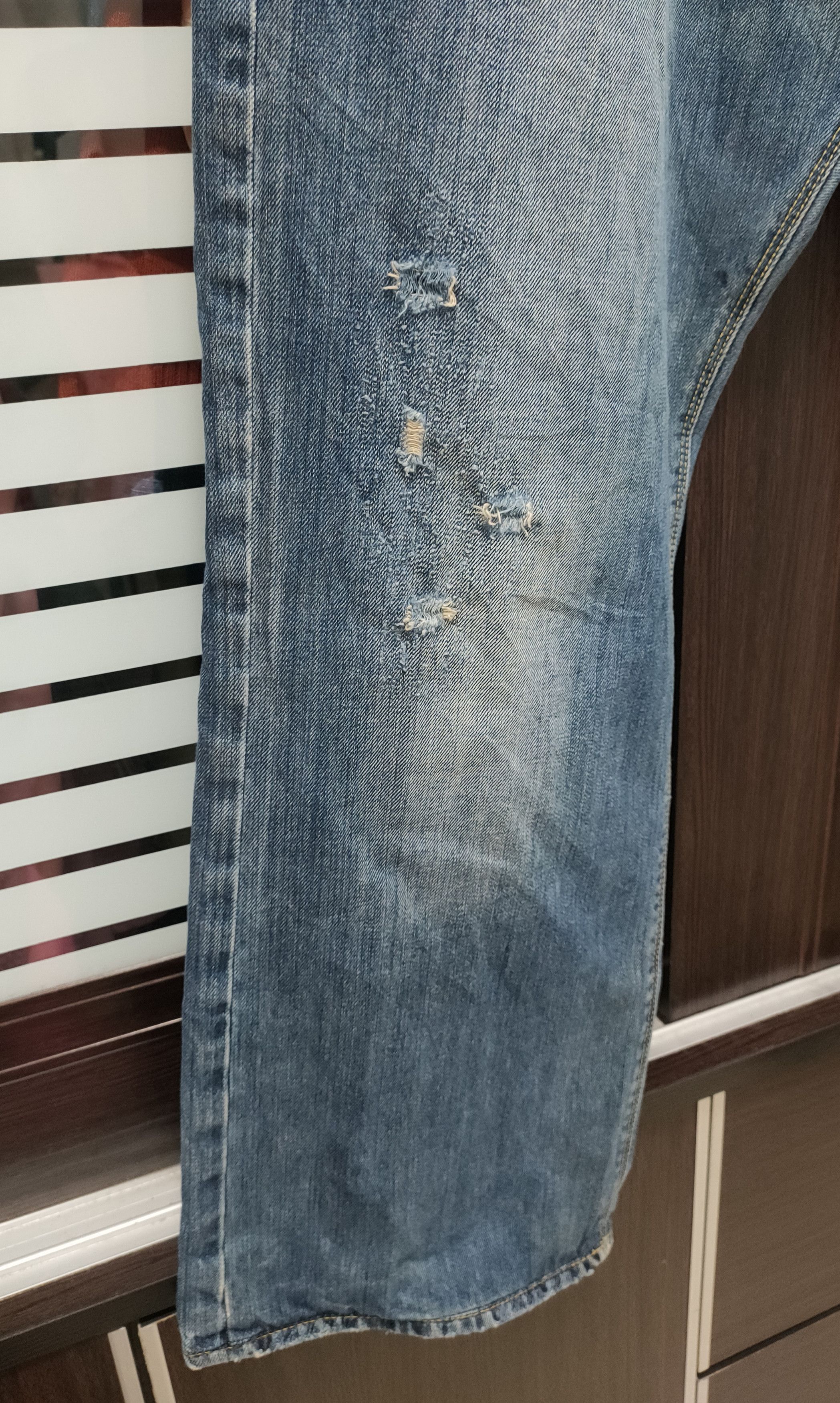 Ed Hardy 🔥 Wide Leg Ed Hardy by Christian Audigier Distressed 🔥 Size US 38 / EU 54 - 10 Thumbnail