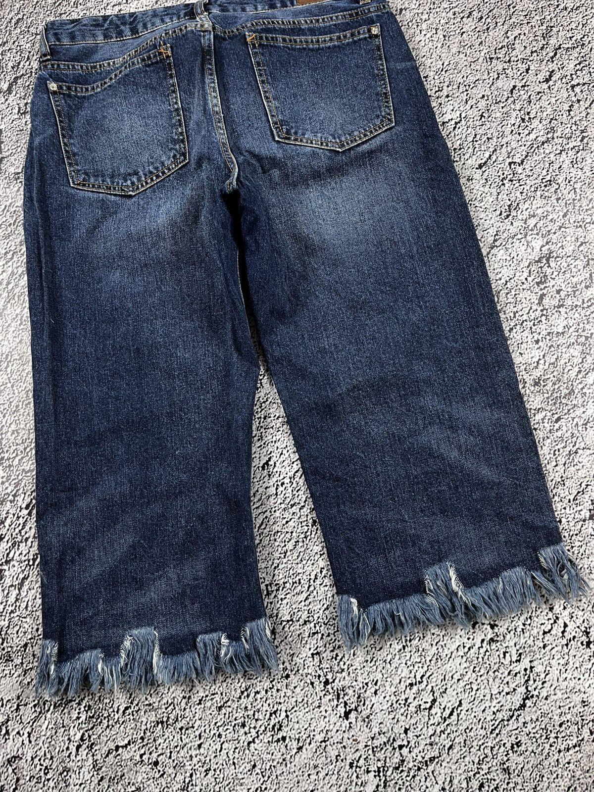 Vintage Vintage Y2K Faded washed 3/4 shorts breeches streetwear Size 30" / US 8 / IT 44 - 5 Thumbnail