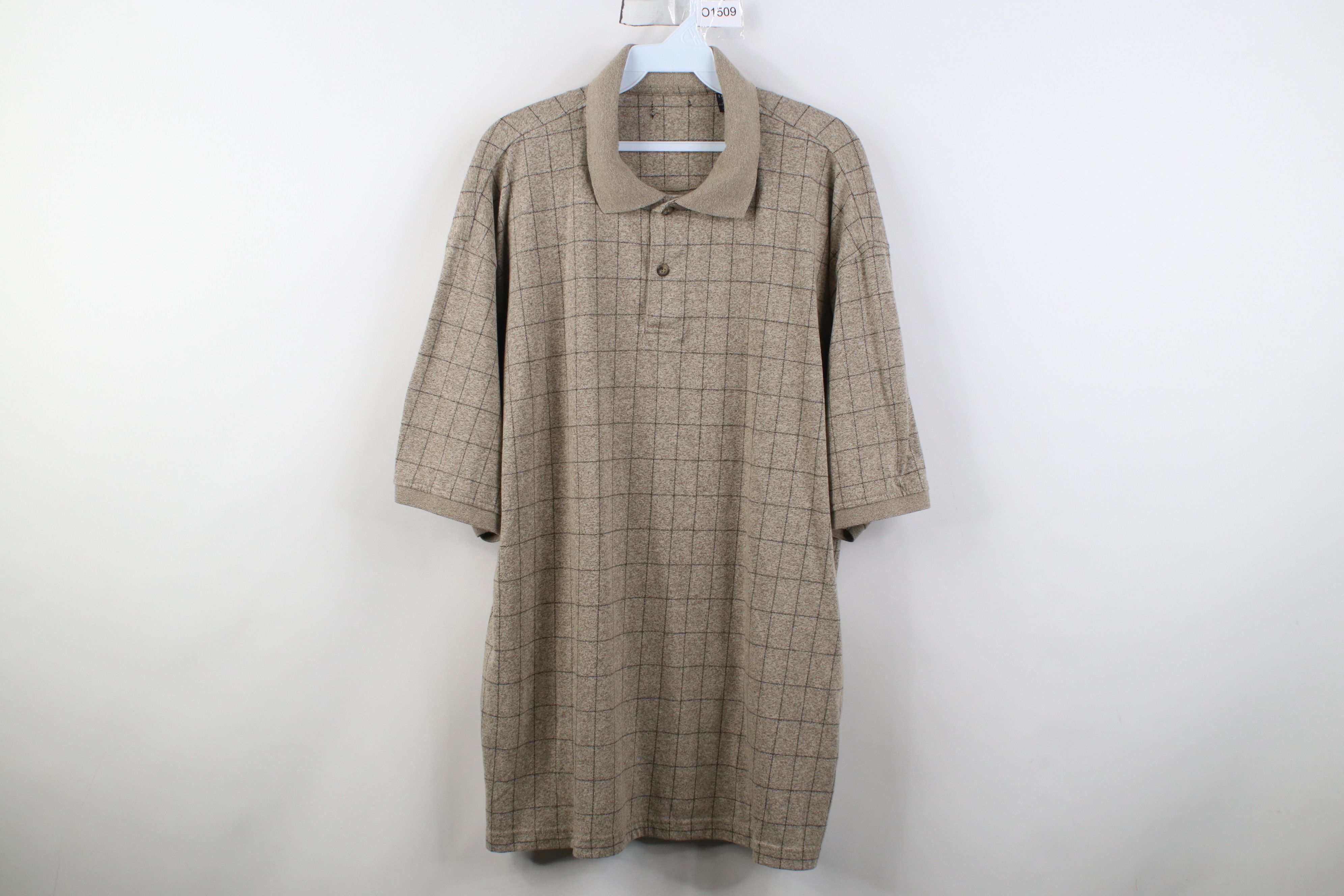 Vintage Vintage 90s Y2K Streetwear Fit Knit Collared Golf Polo Shirt Size US XL / EU 56 / 4 - 1 Thumbnail