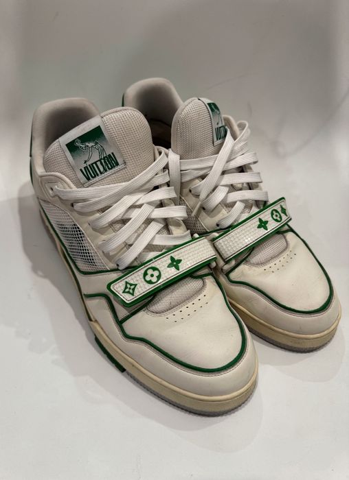 Louis Vuitton Strap Trainer Green