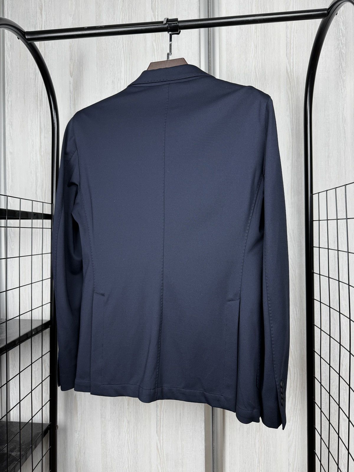 L.B.M. 1911 Blue blazer Travel Sport Uniform L.B.M. 1911 Recycled Nylon Size 38R - 8 Thumbnail