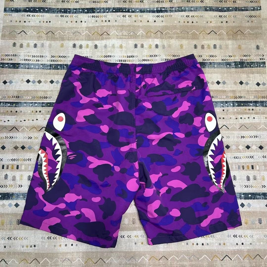 Bape BAPE SHARK SHORTS Size US 34 / EU 50 - 7 Thumbnail