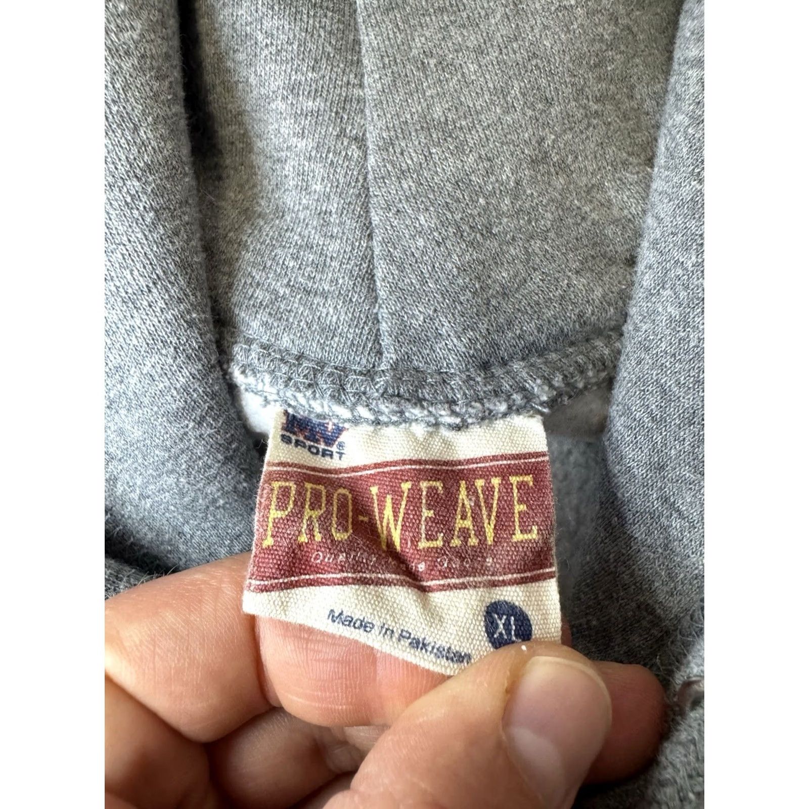 Vintage VINTAGE Facebook Pro Weave Hoodie Sweatshirt Mens XL Gray MV Sport Pullover Y2K Graphic Print Size US XL / EU 56 / 4 - 3 Thumbnail