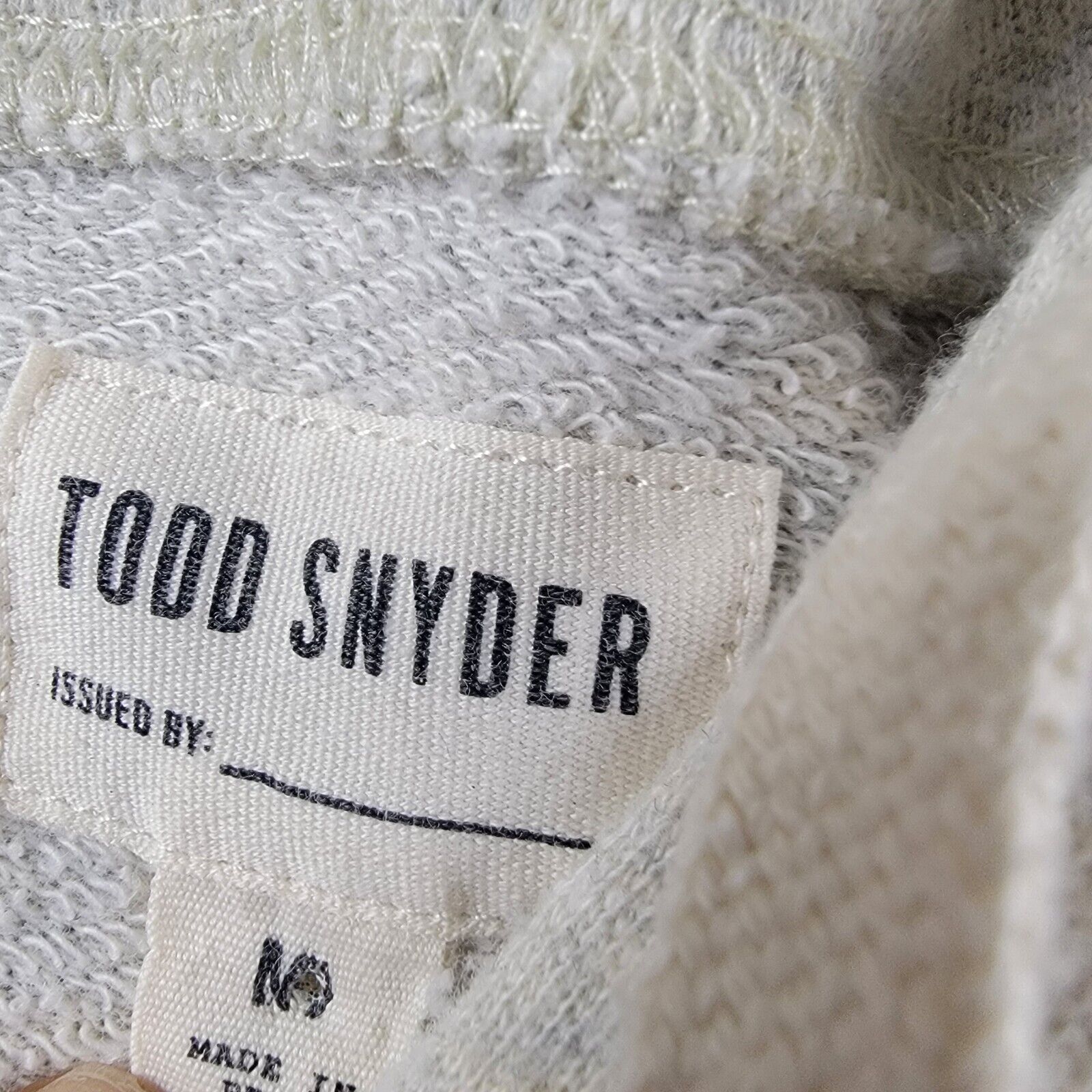 Todd Snyder Todd Snyder The Garment Dyed Hoodie Sweatshirt *Flaw* Size US M / EU 48-50 / 2 - 5 Thumbnail