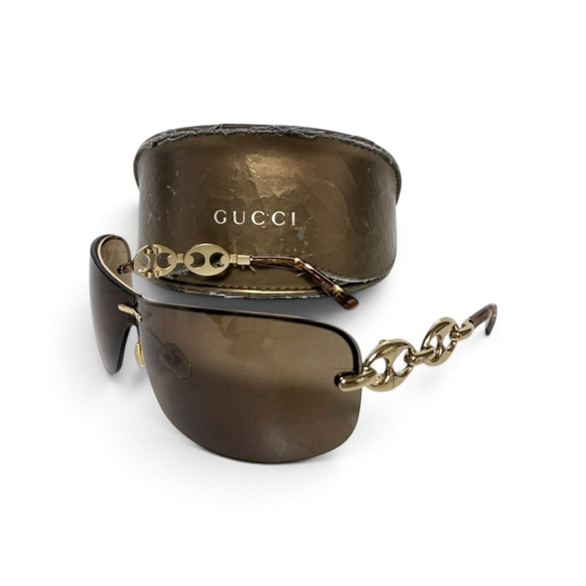 Gucci × Tom Ford × Vintage GUCCI by Tom Ford G Logo Sunglasses GG