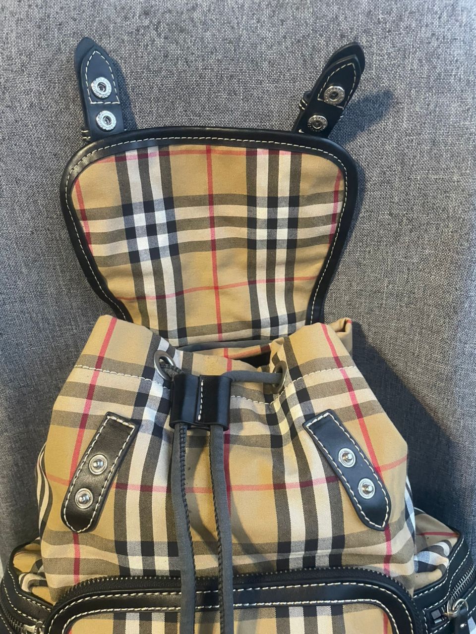 Burberry Authentic Burberry Nova Check Mini Backpack Size ONE SIZE - 20 Thumbnail