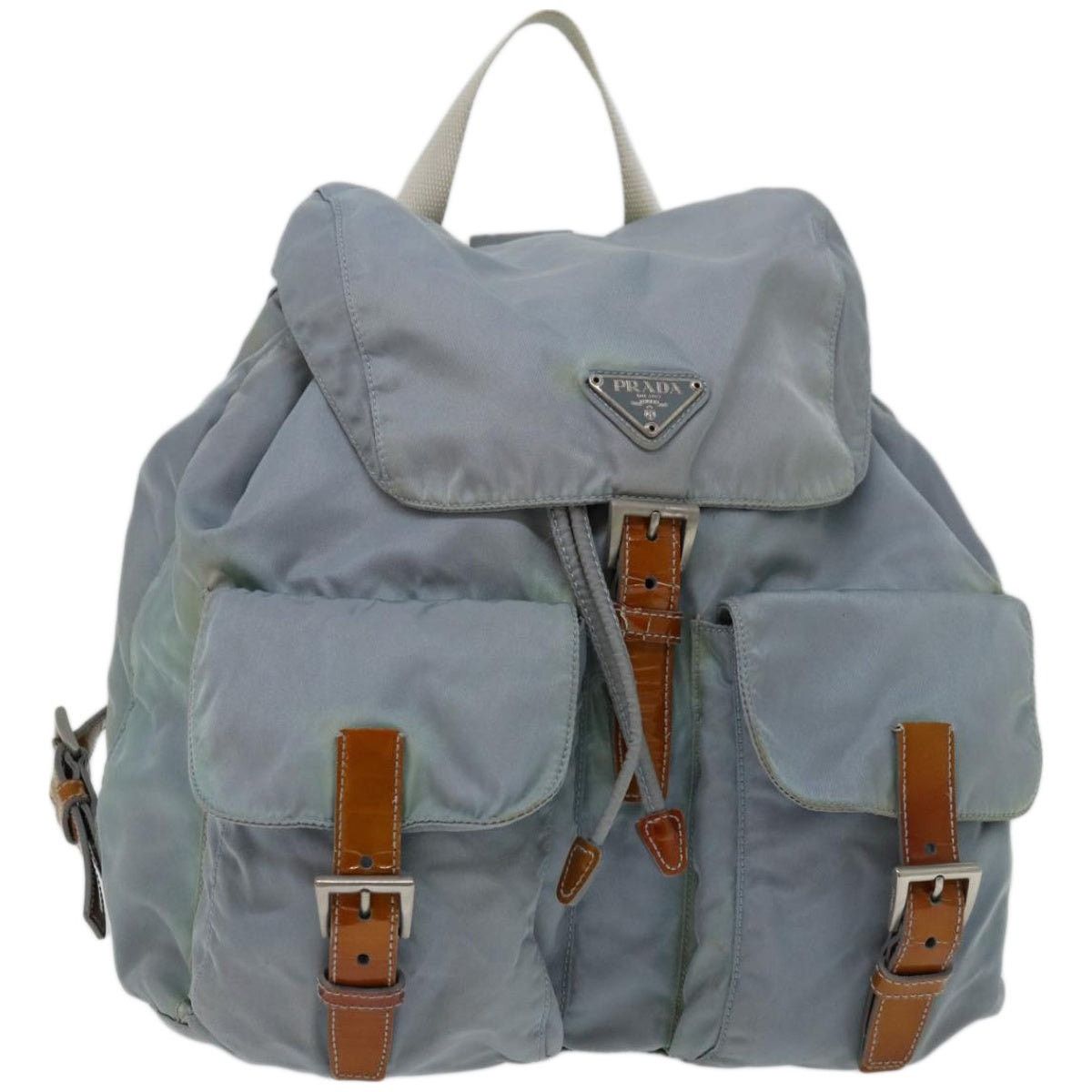 Prada PRADA Backpack Nylon Light Blue Size ONE SIZE - 1 Thumbnail