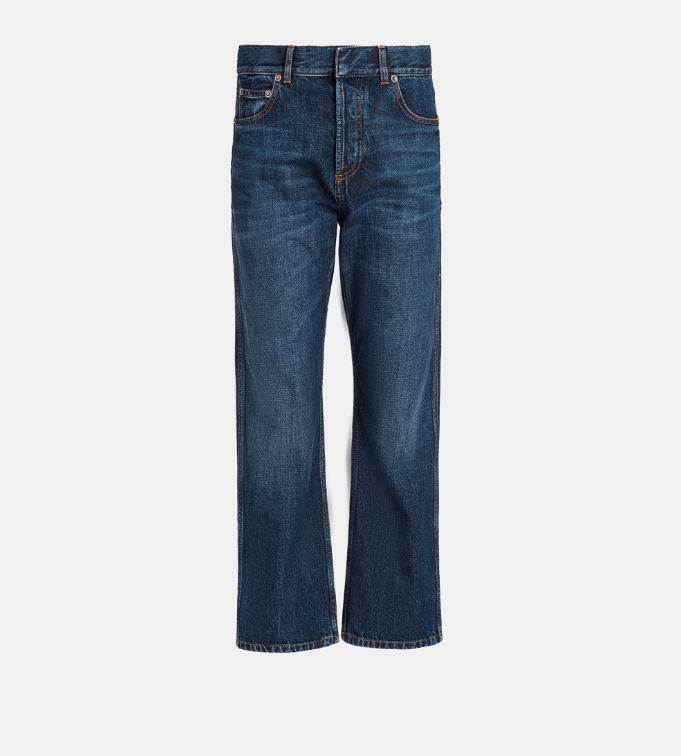image of Dior O1W1Db10224 Pant In Blue, Women's (Size 32)