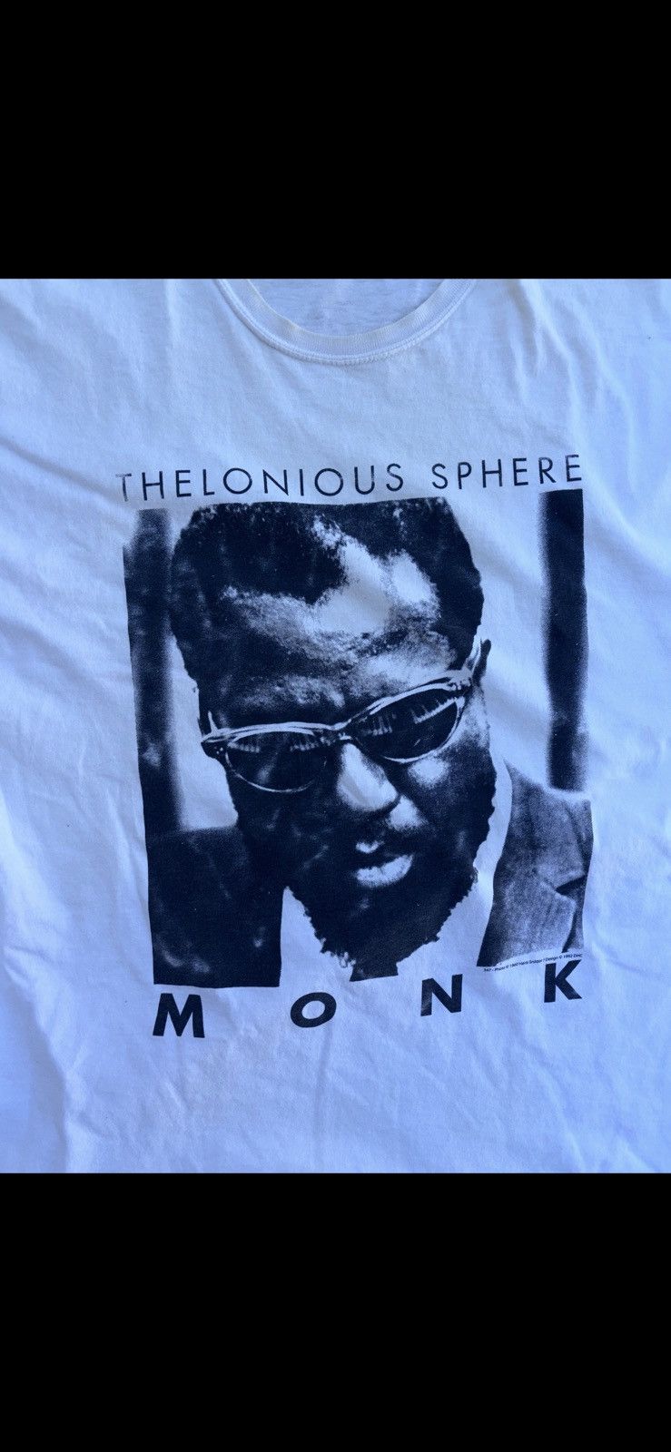 Vintage Vintage 90’s Thelonious Monk Jazz T Shirt Size US XL / EU 56 / 4 - 4 Thumbnail