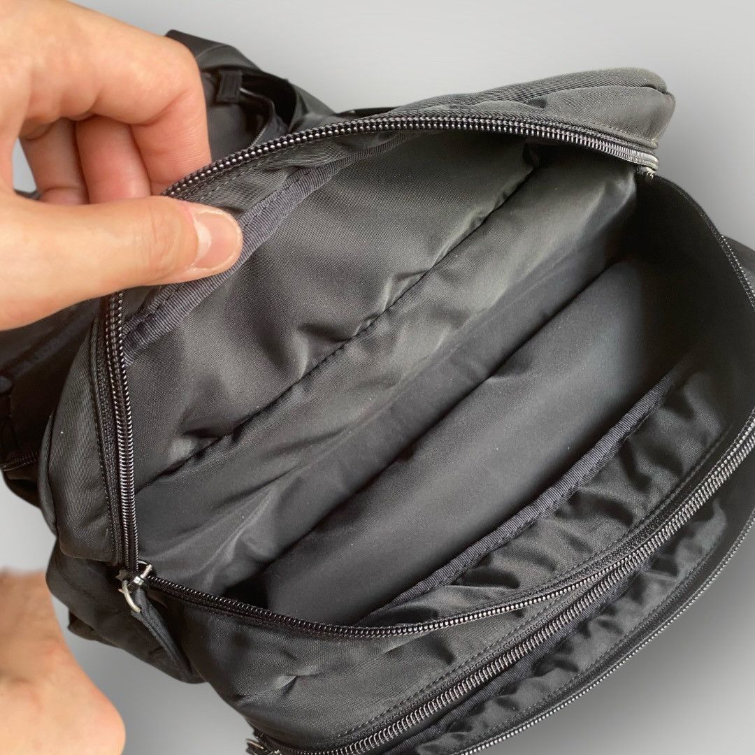 Helmut Lang Archive Black Nylon Astro Backpack Size ONE SIZE - 6 Thumbnail