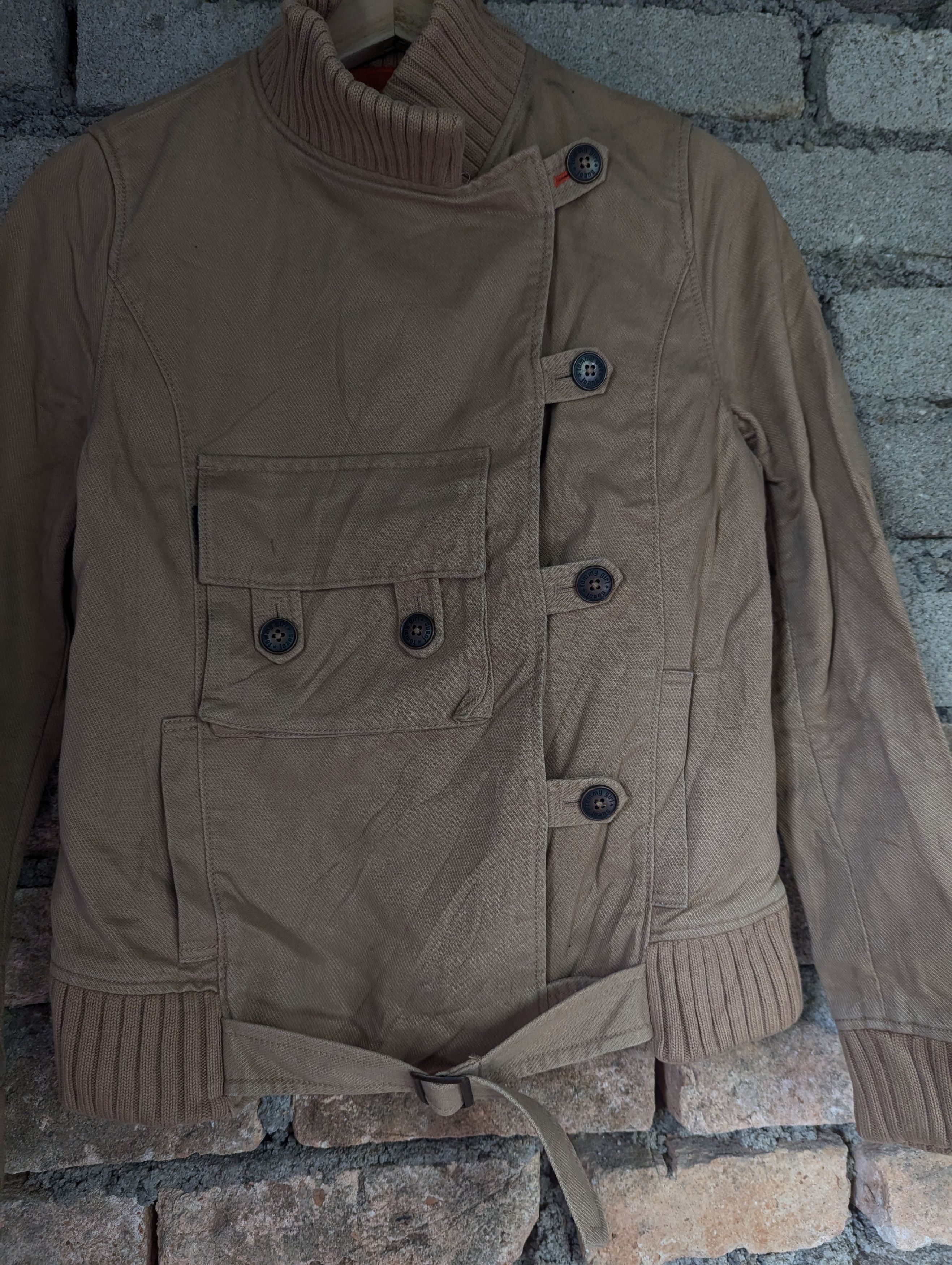Tommy Hilfiger CROPPED TOMMY JEANS GIRL BONDAGE JACKET Size S / US 4 / IT 40 - 4 Thumbnail