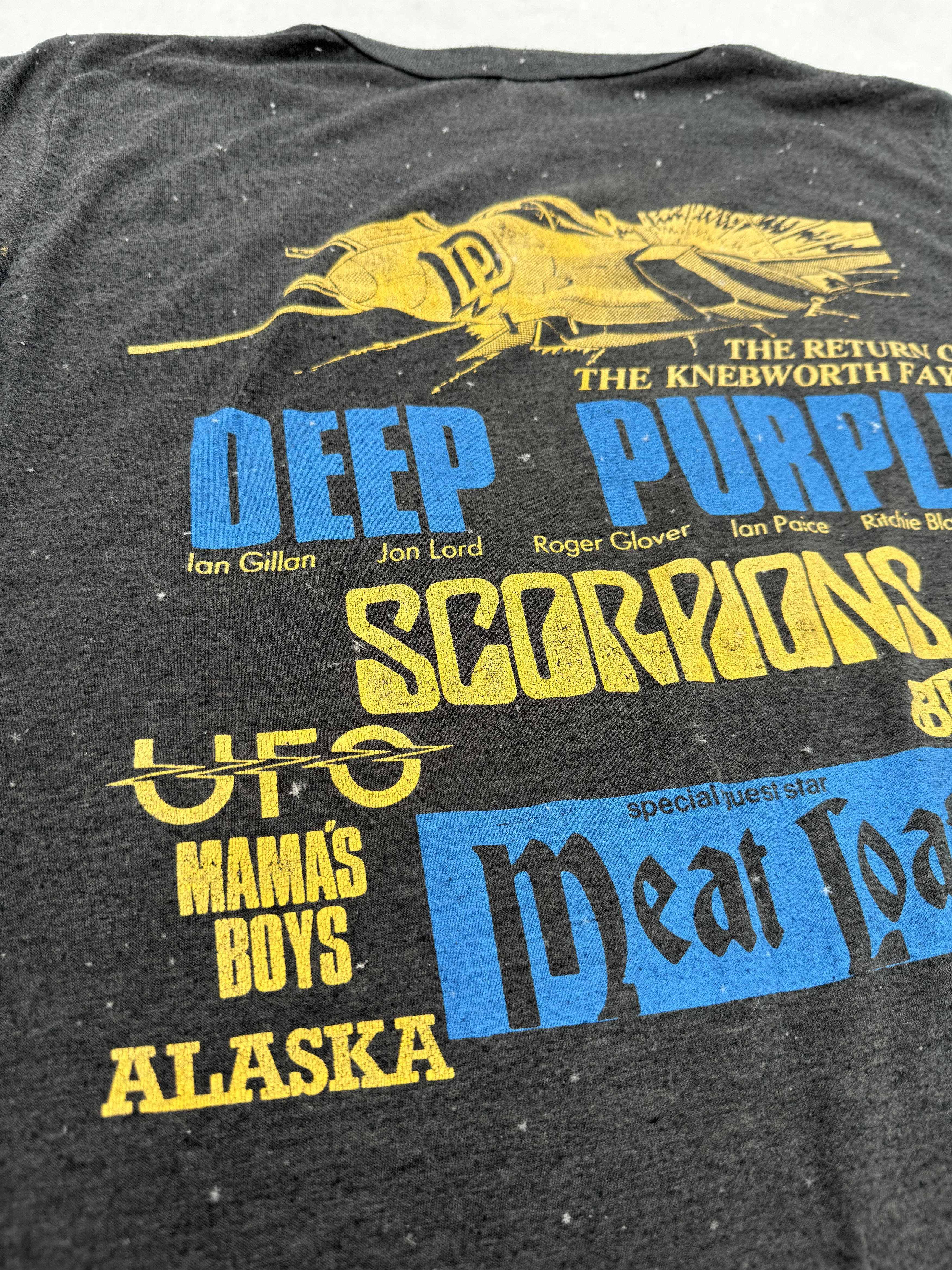 Band Tees Rare Deep Purple band tshirt 1985 Size US M / EU 48-50 / 2 - 6 Thumbnail