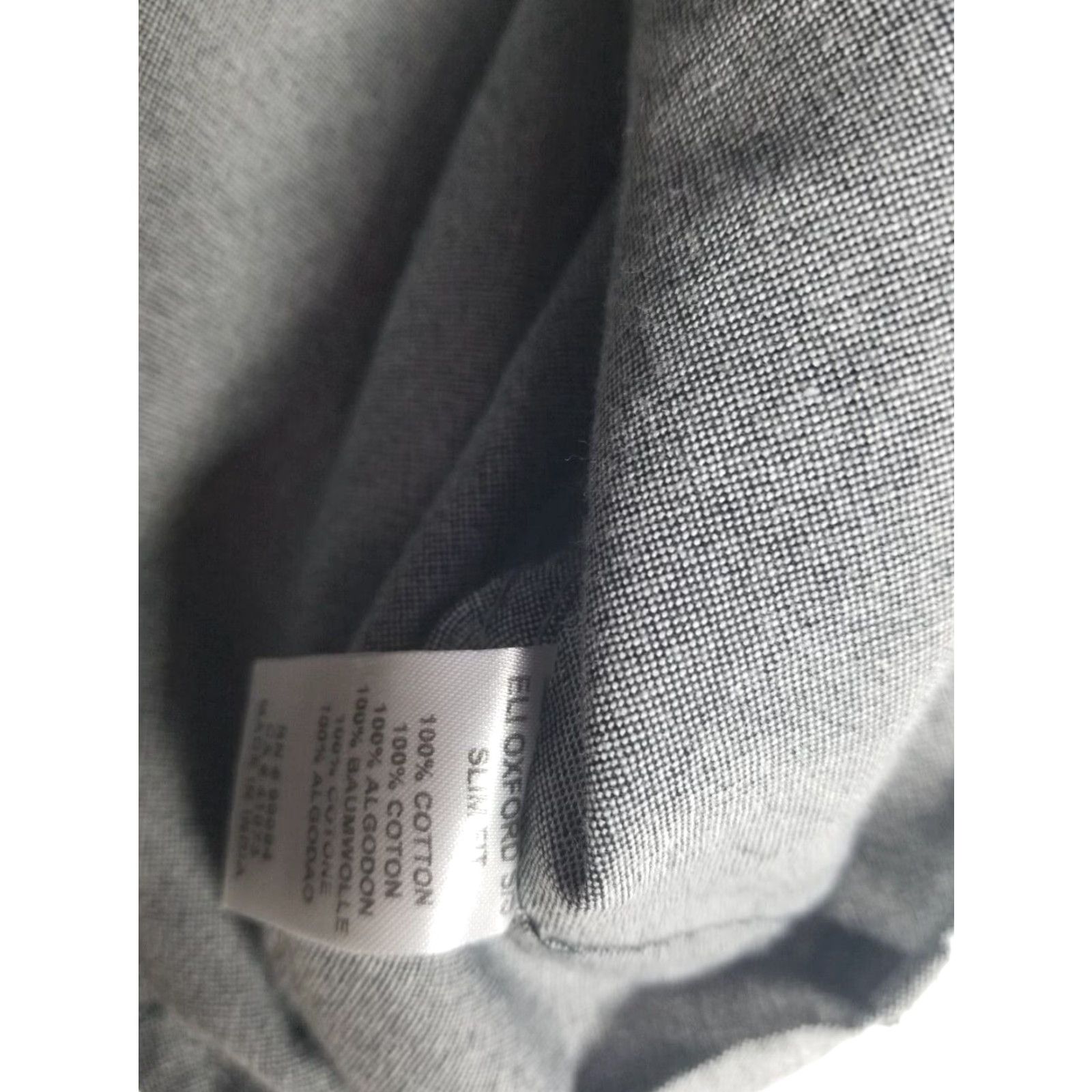 Vintage Matix Button-Up Shirt Gray Short Sleeve Cotton Men's Size Large Size US L / EU 52-54 / 3 - 6 Thumbnail