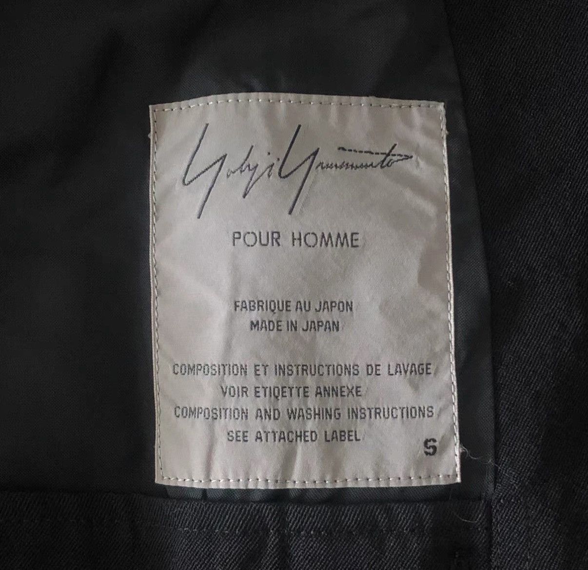Yohji Yamamoto Yohji Yamamoto Flowers and Boys Leather Panel Blazer K4 Size US S / EU 44-46 / 1 - 6 Thumbnail