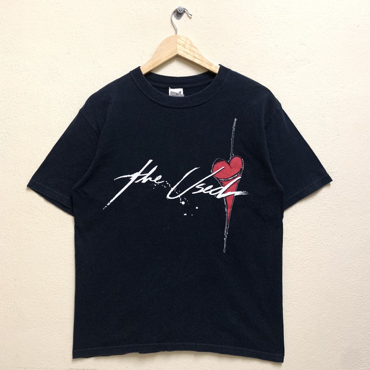Band Tees × Vintage Vintage y2k THE USED In Love And Death Band T-shirt Size US M / EU 48-50 / 2 - 1 Thumbnail