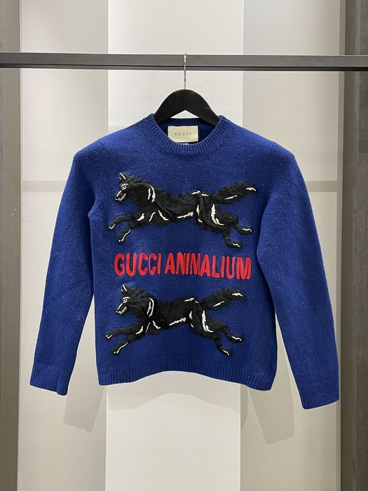 Gucci Gucci Animalium Wool Sweater | Grailed