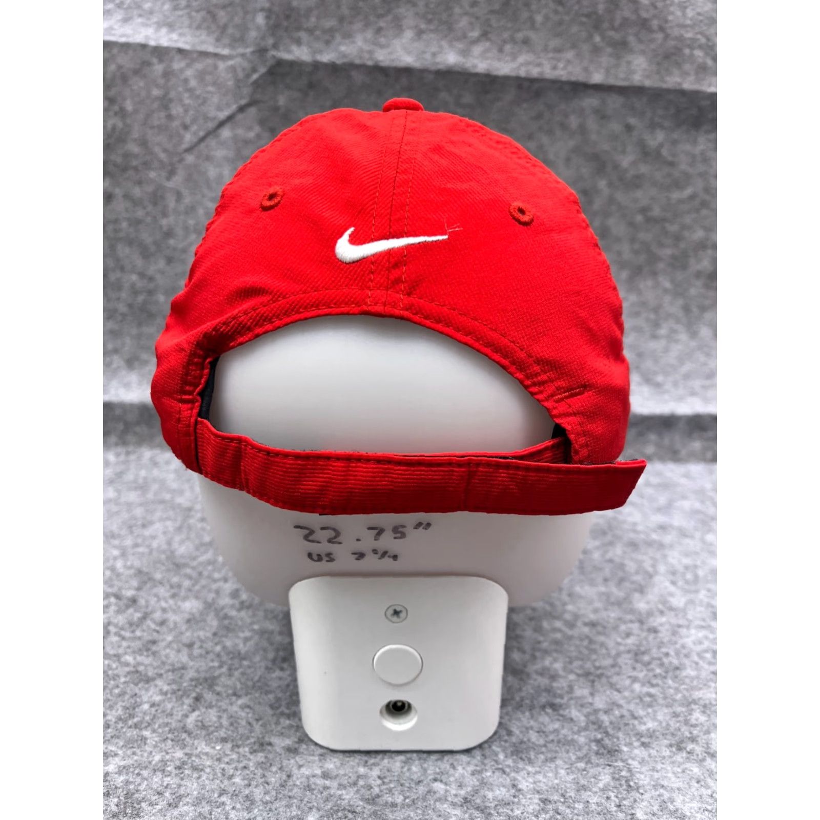 Nike Nike Hat Cap Strap Back Adult One Size Red Polyester Golf Hat Cap Nike Size ONE SIZE - 6 Thumbnail