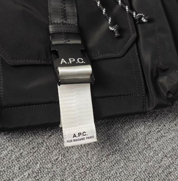 A.P.C. A.P.C. Trek Backpack Black Size ONE SIZE - 13 Thumbnail