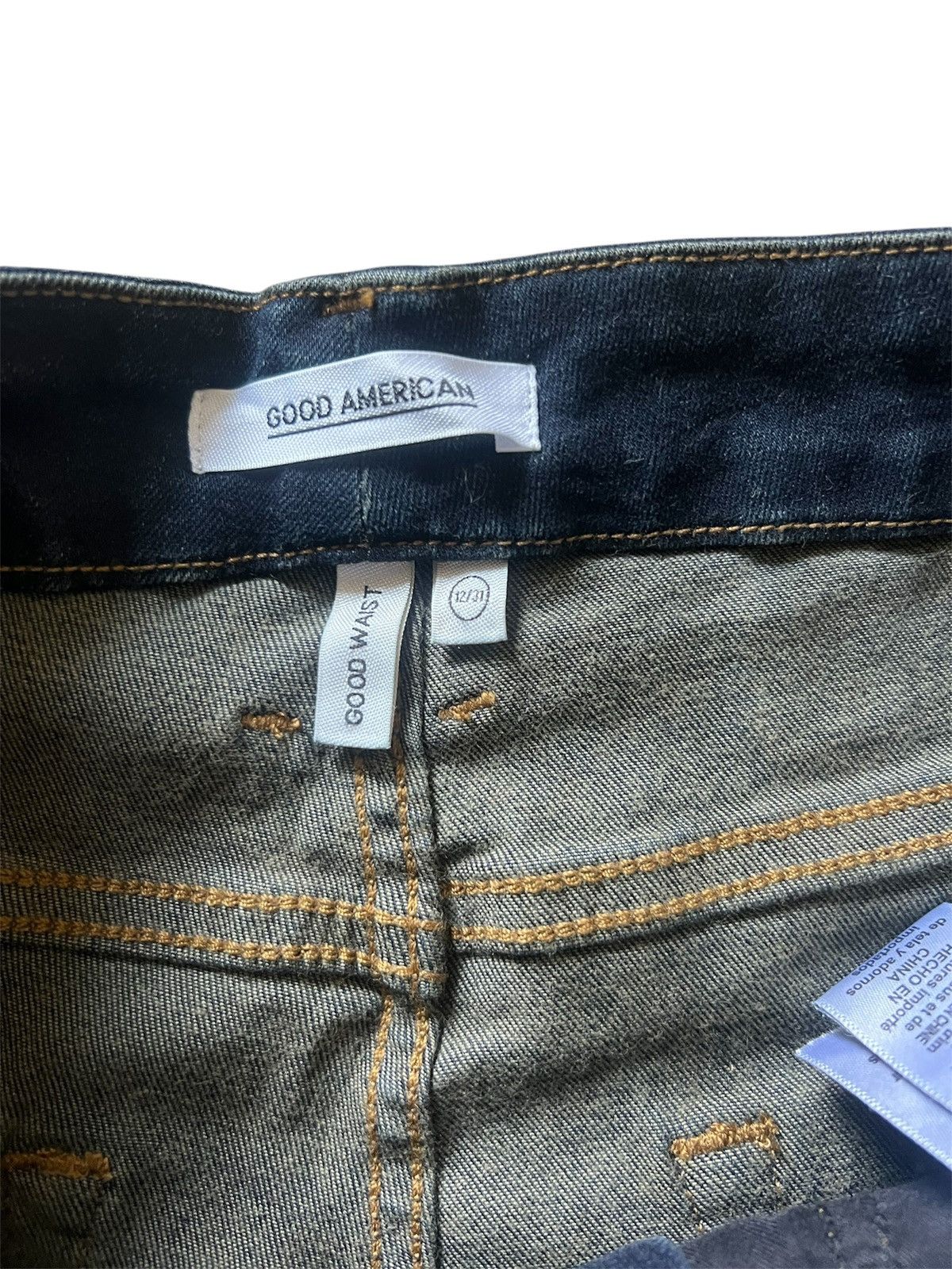 Good American Good American Good Waist Skinny Jeans | 12 / 31 NWT Size 34" / US 12 / IT 48 - 5 Thumbnail