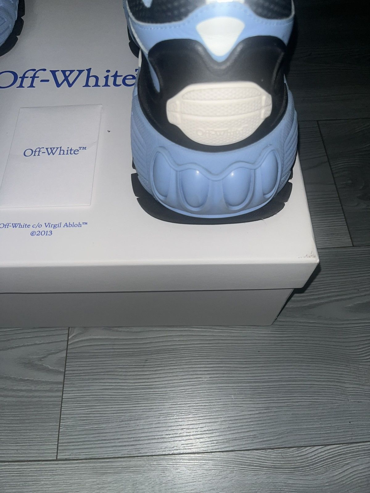 Off-White Off-White Glove Slip On Light Blue Size US 10 / EU 43 - 4 Thumbnail