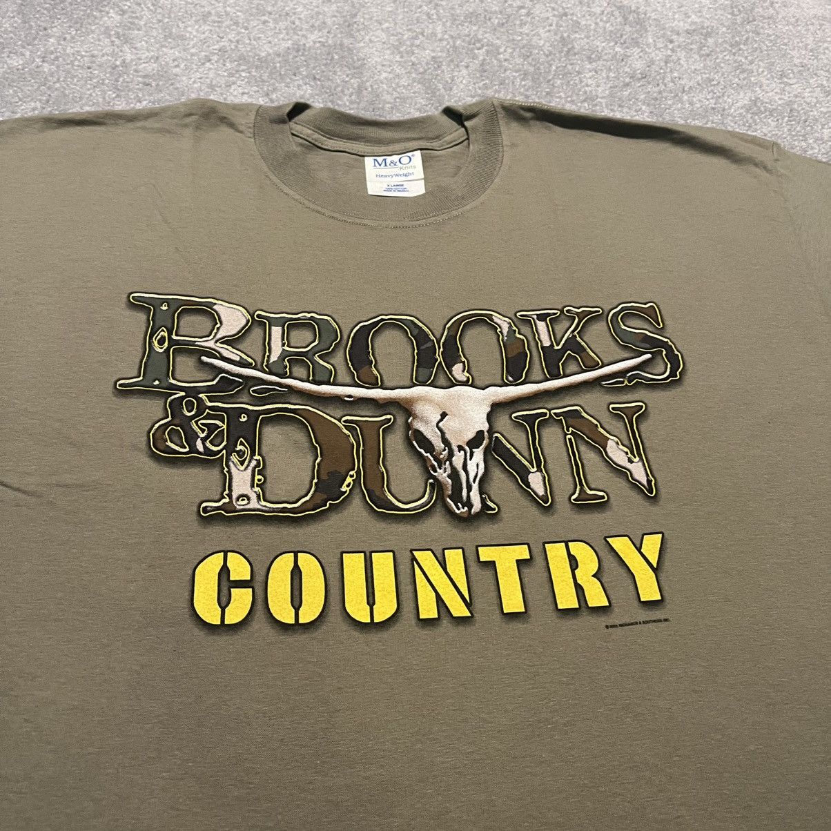 Band Tees × Vintage Vintage Brooks and Dunn USA or the Highway Country Band Tee Size US XL / EU 56 / 4 - 1 Thumbnail