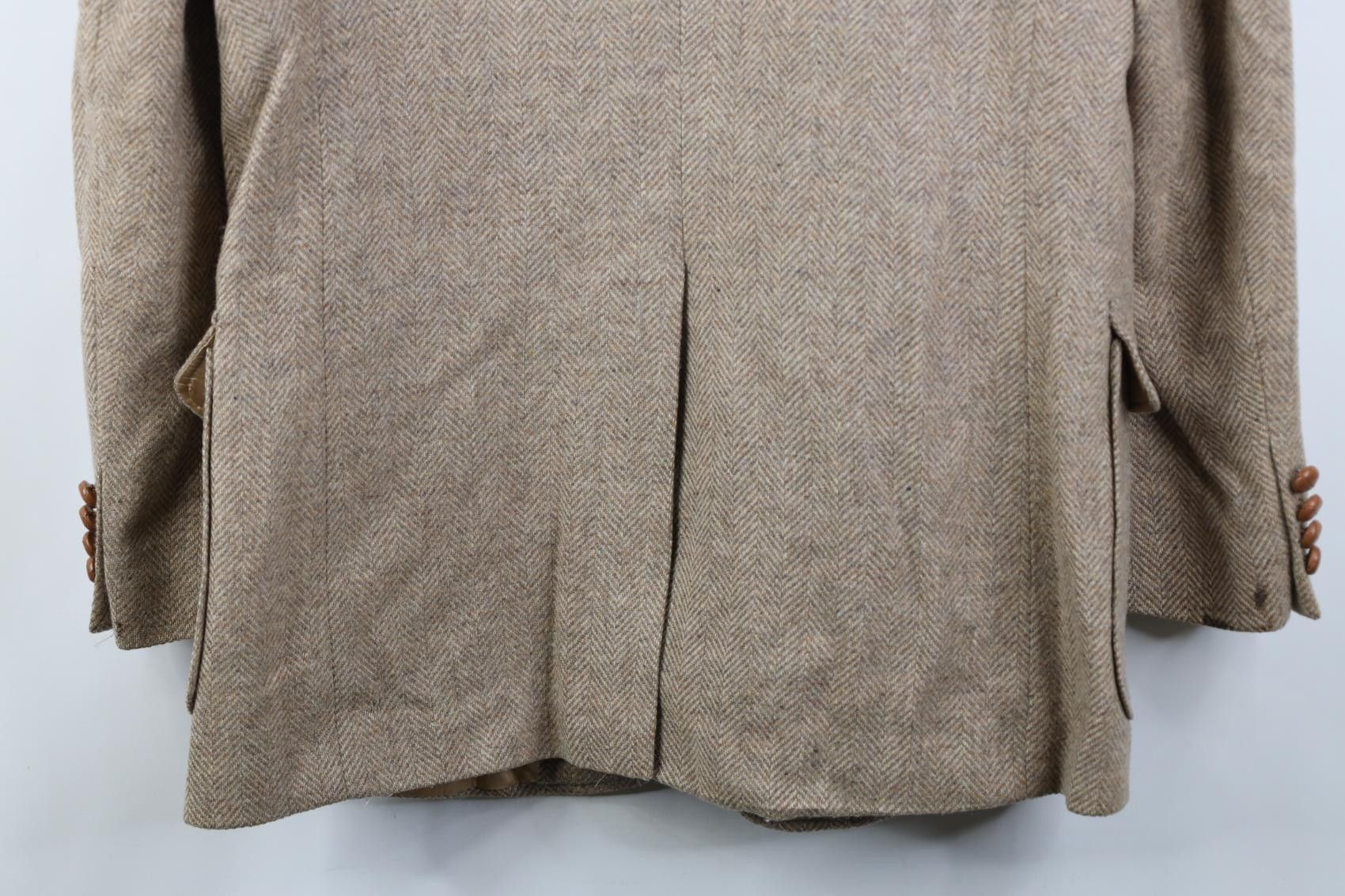 Vintage Vintage 70s Streetwear Herringbone Suit Coat Blazer Jacket Size US XXL / EU 58 / 5 - 22 Thumbnail