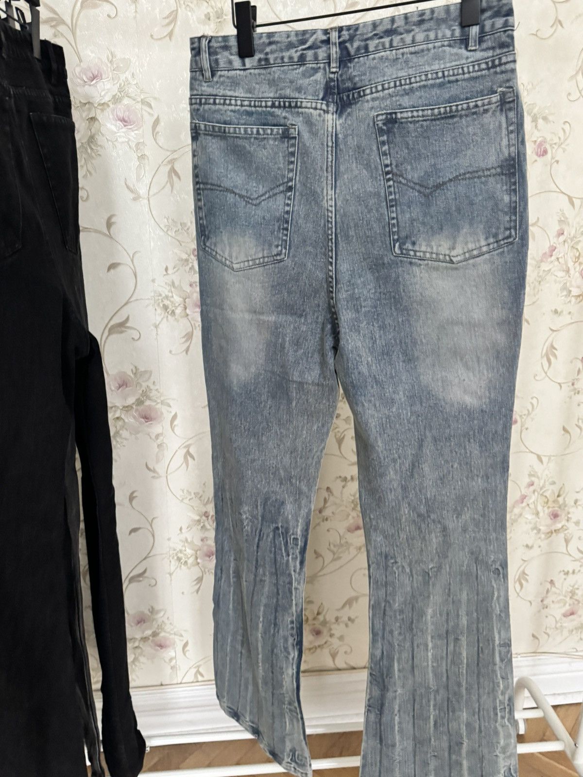 Japanese Brand × Vintage Lost tape flared denim Size US 31 - 5 Thumbnail