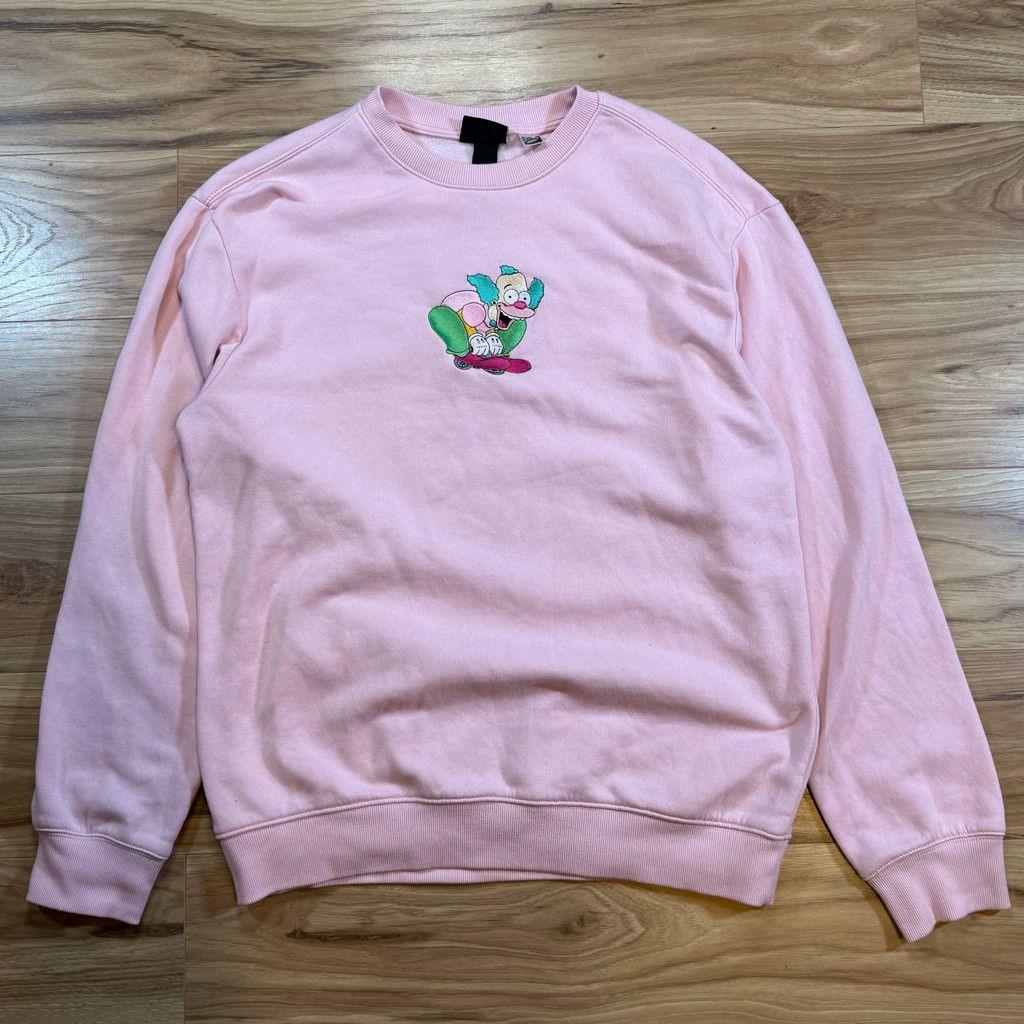 Other H&M Men’s S Pink Krusty Simpsons Embroidered Sweatshirt Size US S / EU 44-46 / 1 - 1 Thumbnail