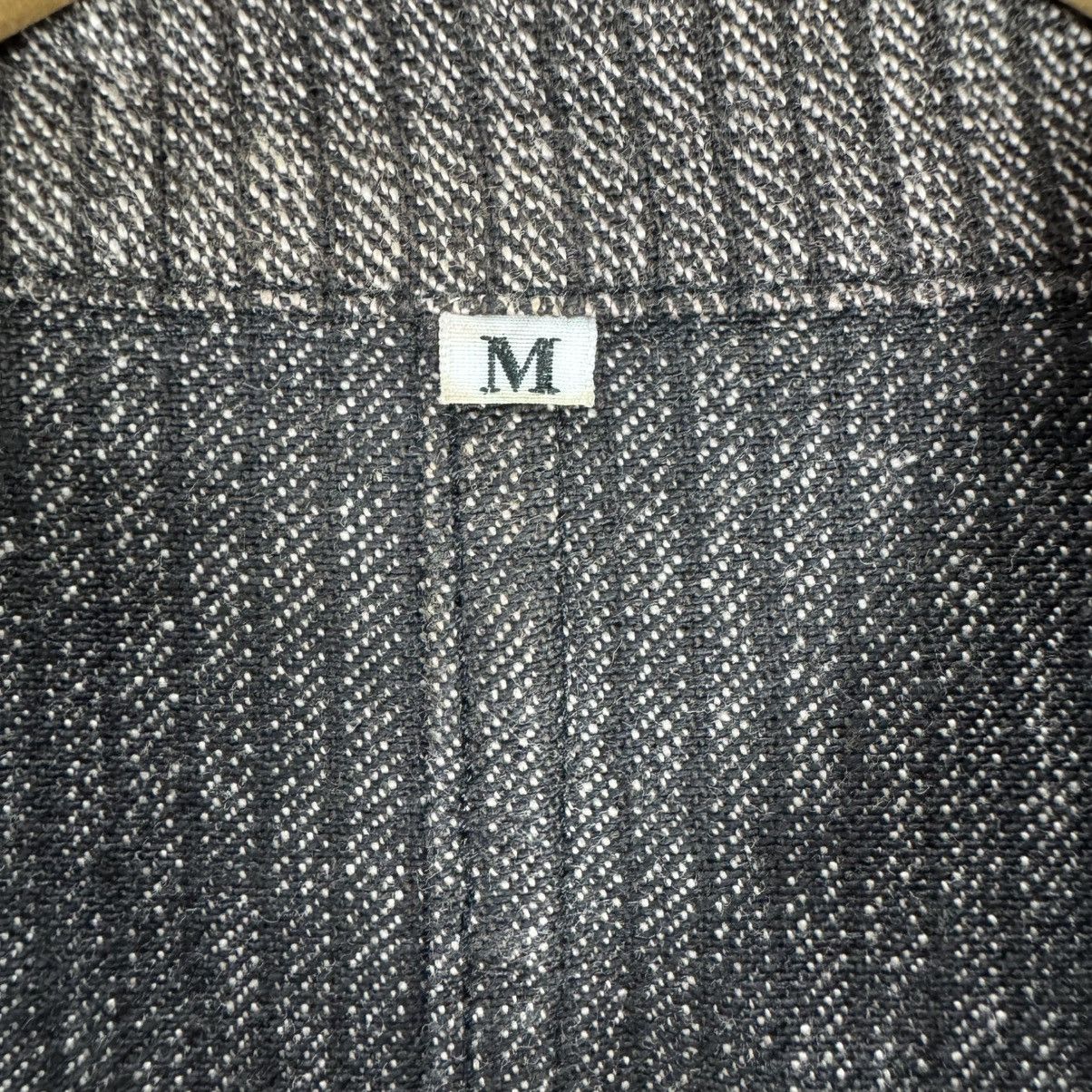 Nepenthes ❄️NEPENTHES HERRINGBONE DENIM BIKER JACKET Size US M / EU 48-50 / 2 - 12 Thumbnail