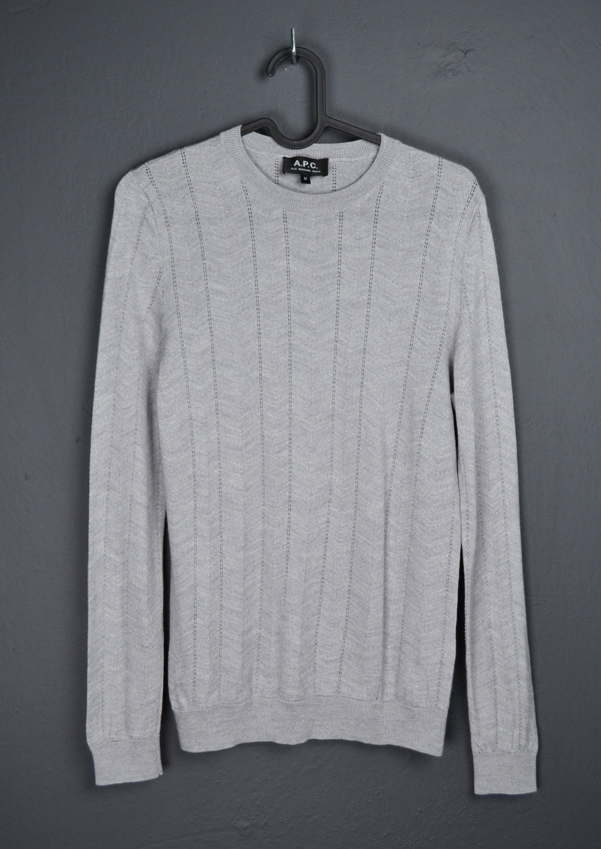 A.P.C. A.P.C. Women's M size Silk and Wool Sweater Size M / US 6-8 / IT 42-44 - 3 Thumbnail