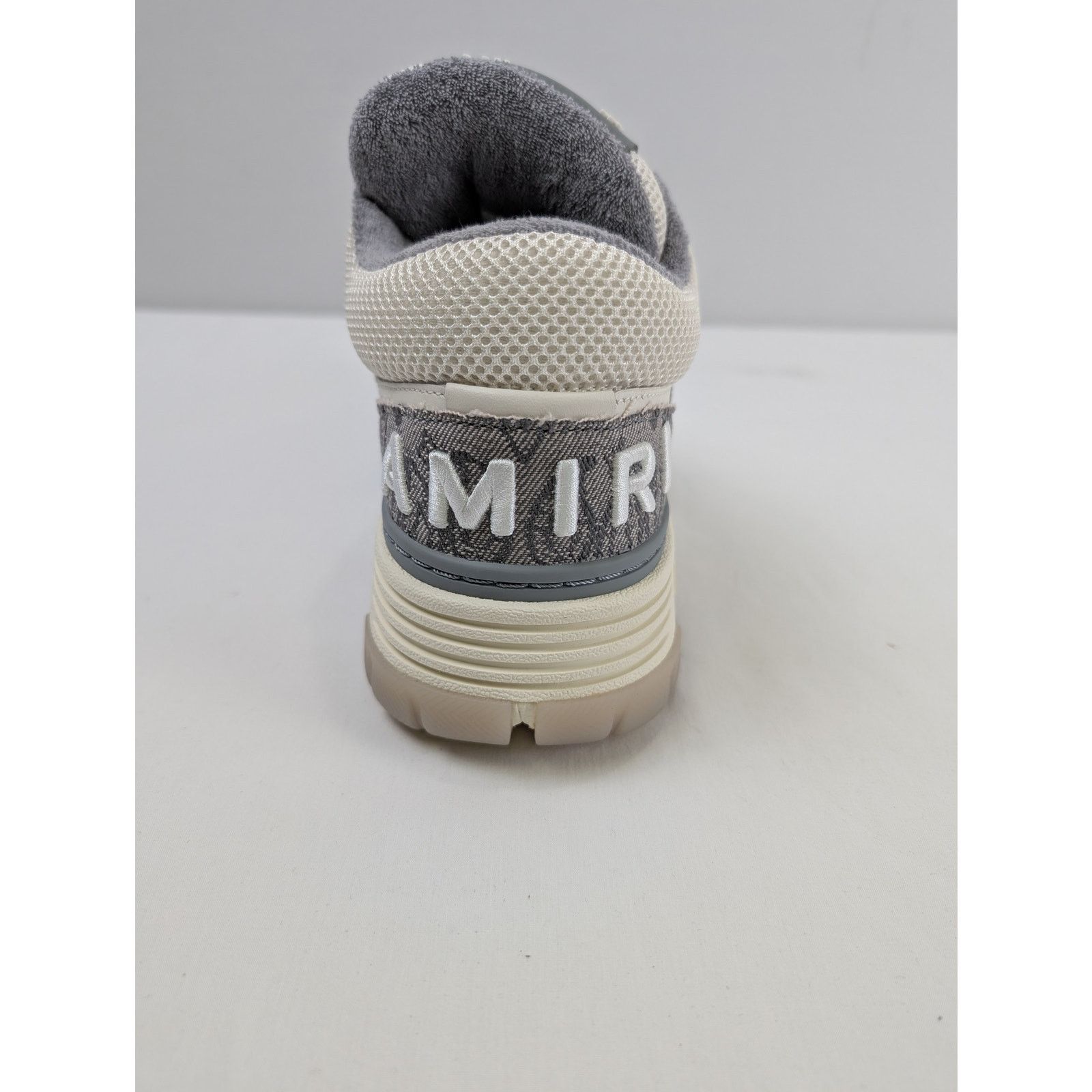 Amiri o1rshd1 Bandana Denim MA-1 Sneakers in Grey Size US 11 / EU 44 - 13 Thumbnail