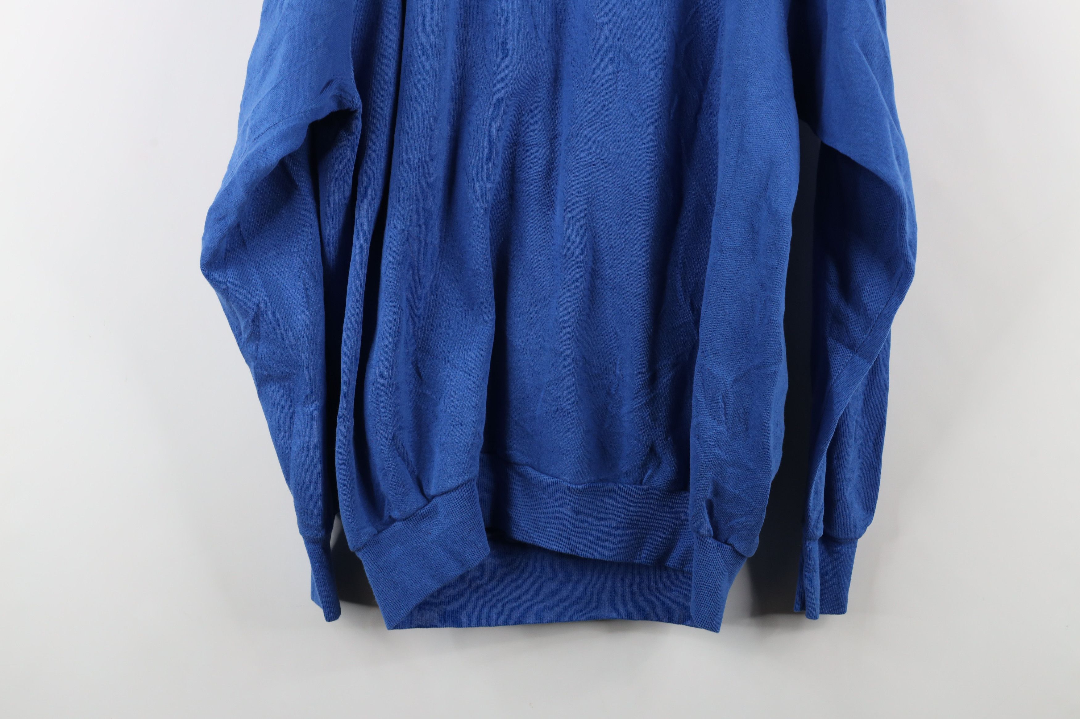 Vintage Vintage 80s 90s Streetwear Crewneck Sweatshirt Royal USA Size US XL / EU 56 / 4 - 13 Thumbnail