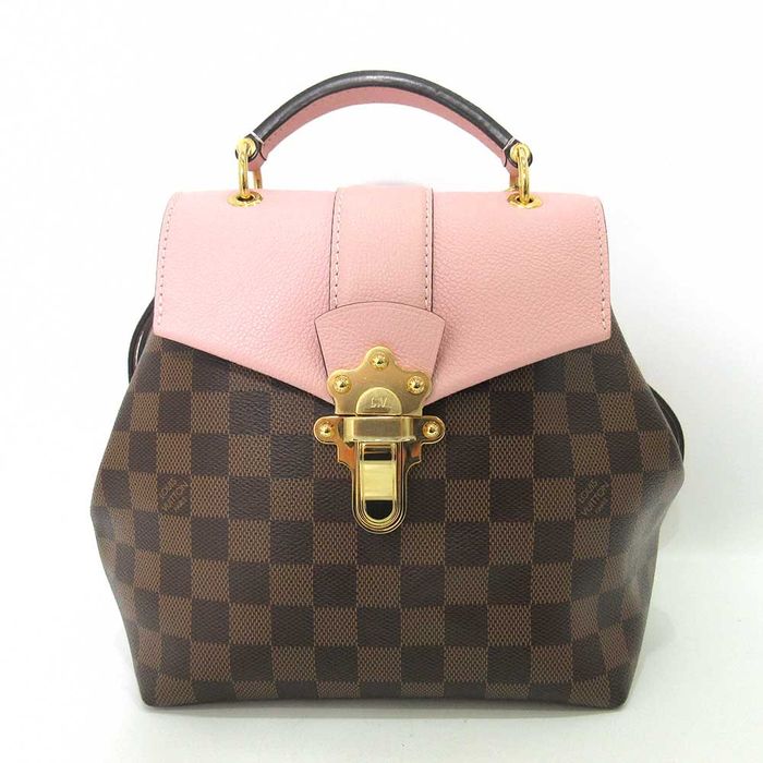 Louis Vuitton Louis Vuitton Clapton Backpack Magnolia Ebene Pink Brown Mini Rucksack Grailed