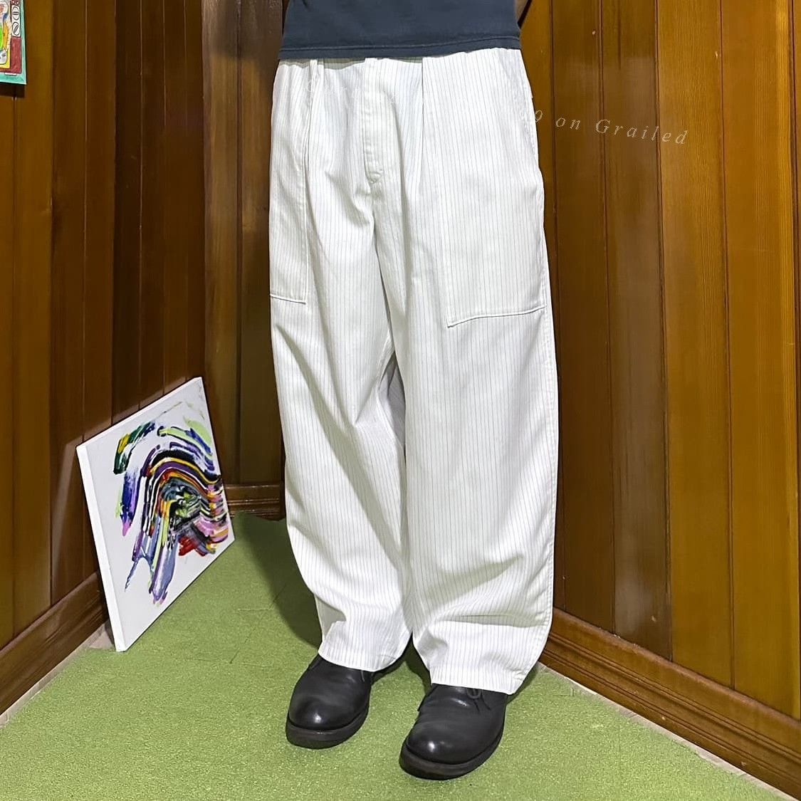 Yohji Yamamoto Yohji Yamamoto Vintage Fashion Pants Size US 41 - 1 Thumbnail