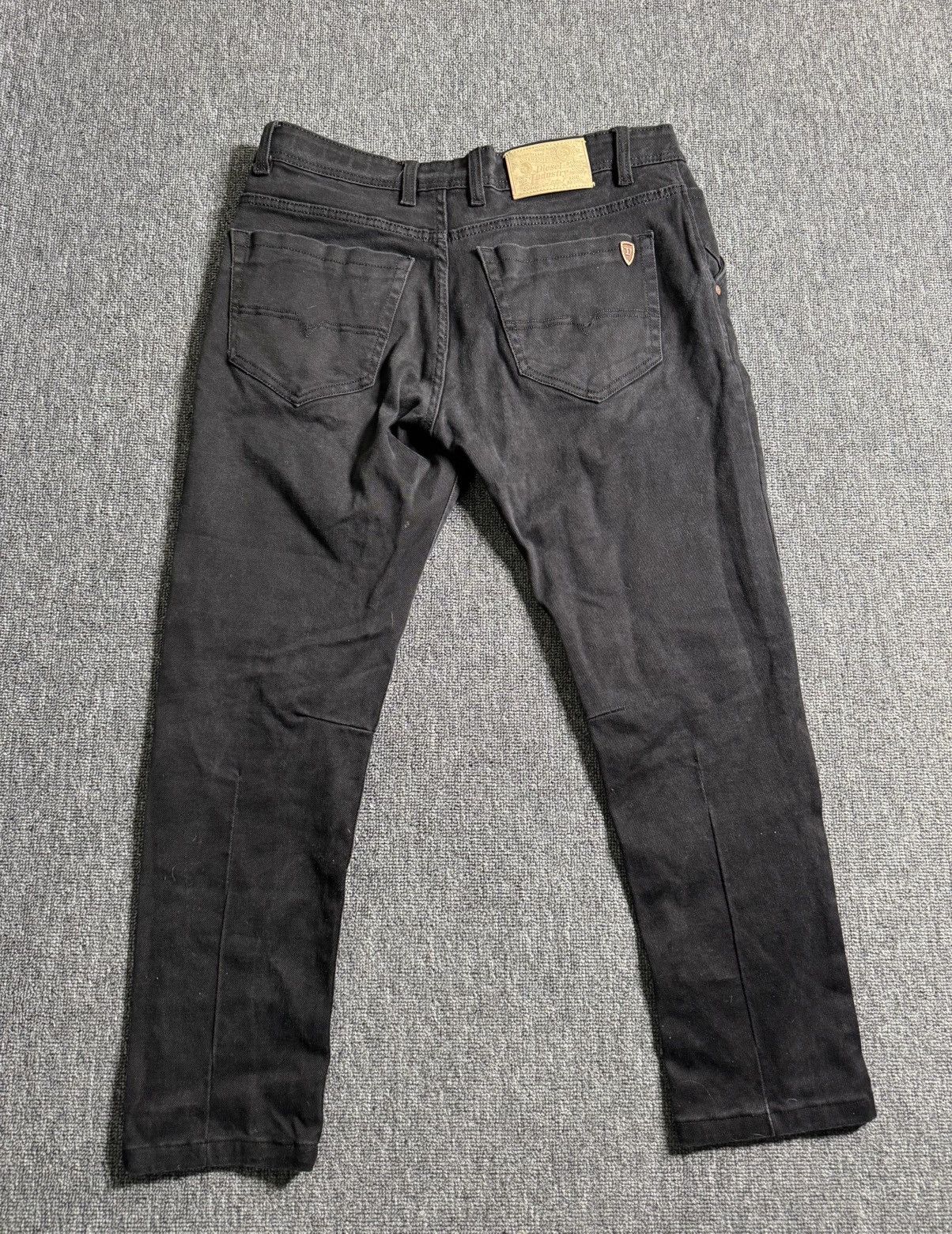 Diesel Diesel Thavar Men’s Slim Jeans W36 Black Denim Pants Size US 36 / EU 52 - 2 Thumbnail
