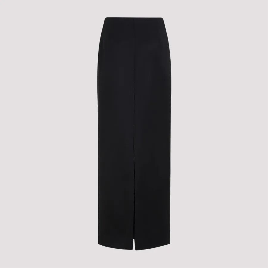 Givenchy o1w1db10325 Low Waist Skirt in Black Size 32" / US 10 / IT 46 - 2 Thumbnail