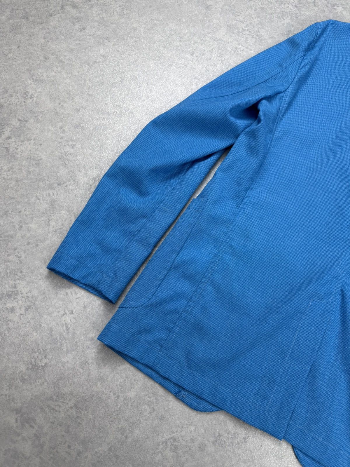 Other Angelo Nardelli Blue Wool Blend Sport Coat Blazer Size 50 Size 40R - 15 Thumbnail