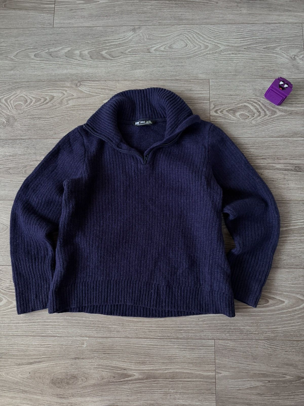 Helly Hansen Helly Hansen 100% Wool Lambs Regular Sweater Size L / US 10 / IT 46 - 9 Thumbnail
