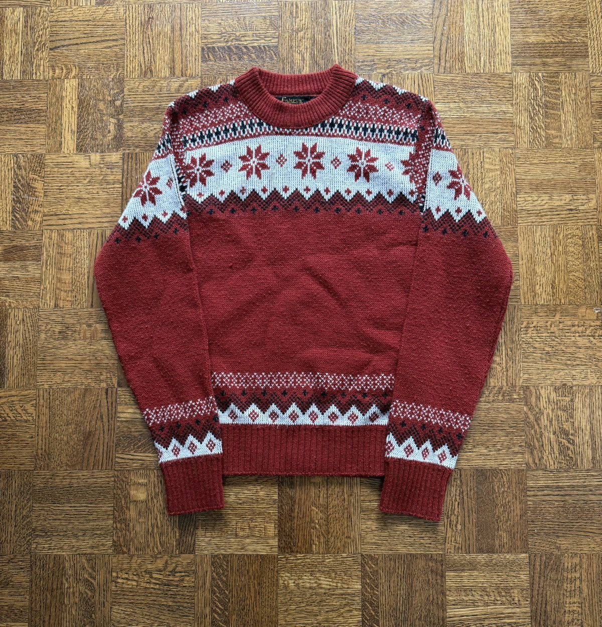 Vintage Vintage 70s Campus Wintuk Sweater Size US S / EU 44-46 / 1 - 1 Thumbnail