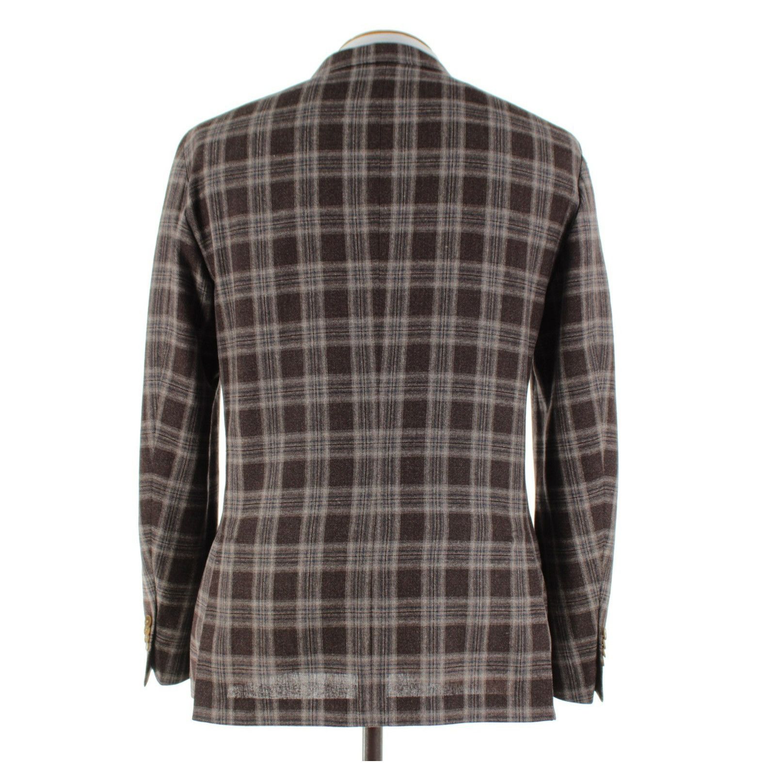Luciano Barbera Luciano Barbera Sport Coat Size 40 US in Brown Size 40R - 5 Thumbnail