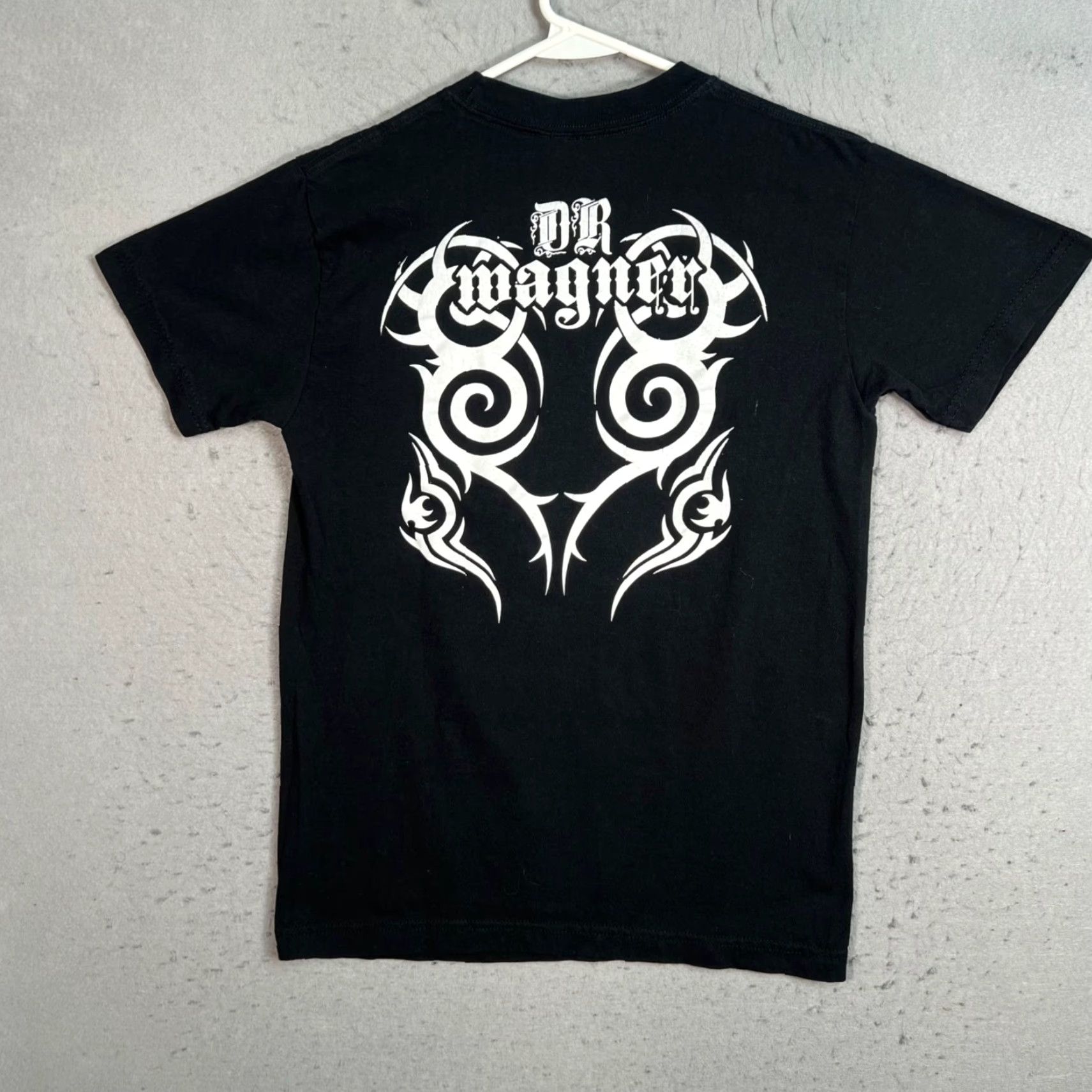 Vintage VINTAGE Dr. Wagner Wrestling T-Shirt Mens Medium Black Graphic Shirt Adult Medium Black Graphic 80s 90s Mens Size US L / EU 52-54 / 3 - 2 Thumbnail