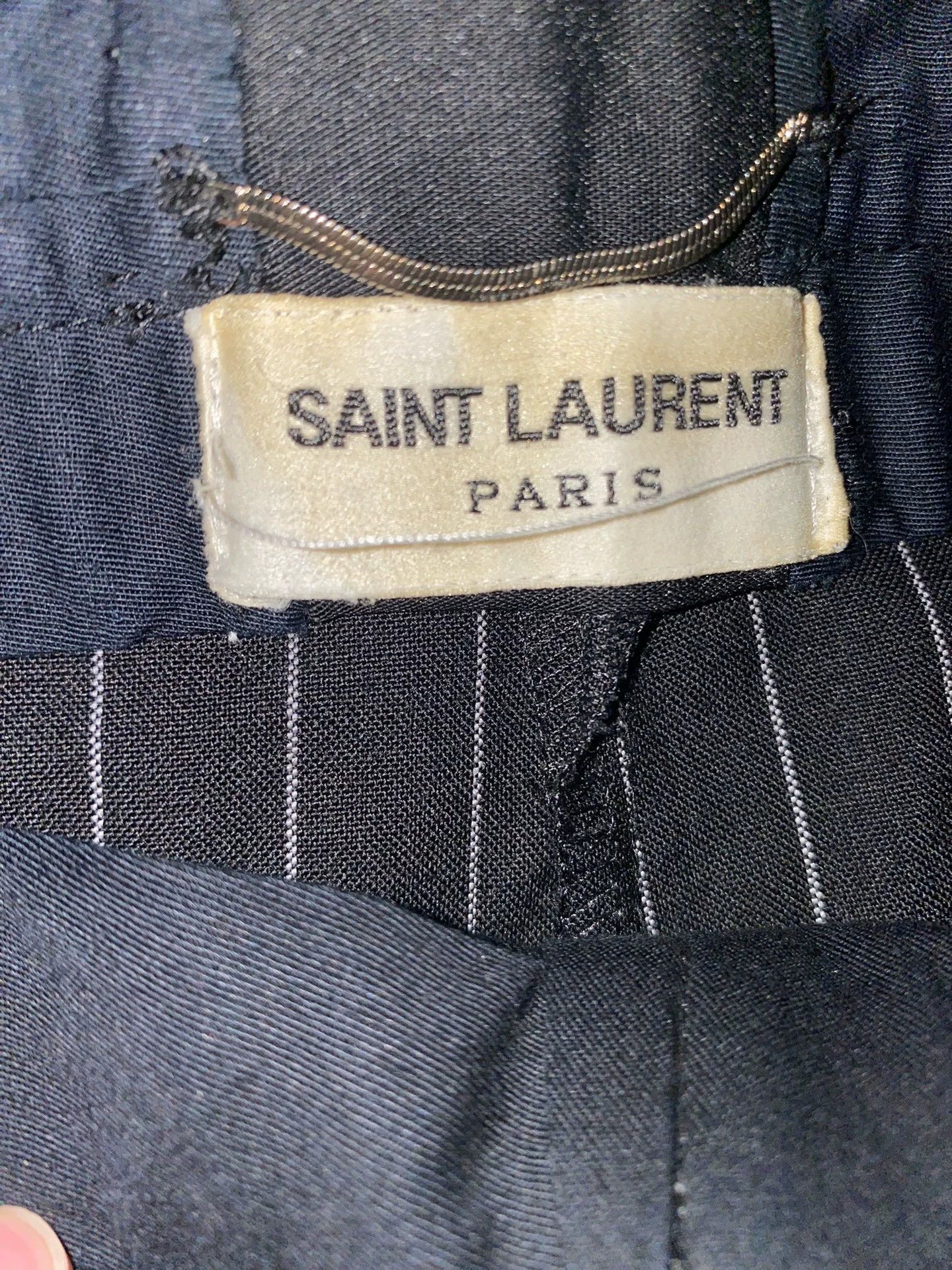 Saint Laurent Paris Saint Laurent slp13FW striped trousers Size US 30 / EU 46 - 4 Thumbnail