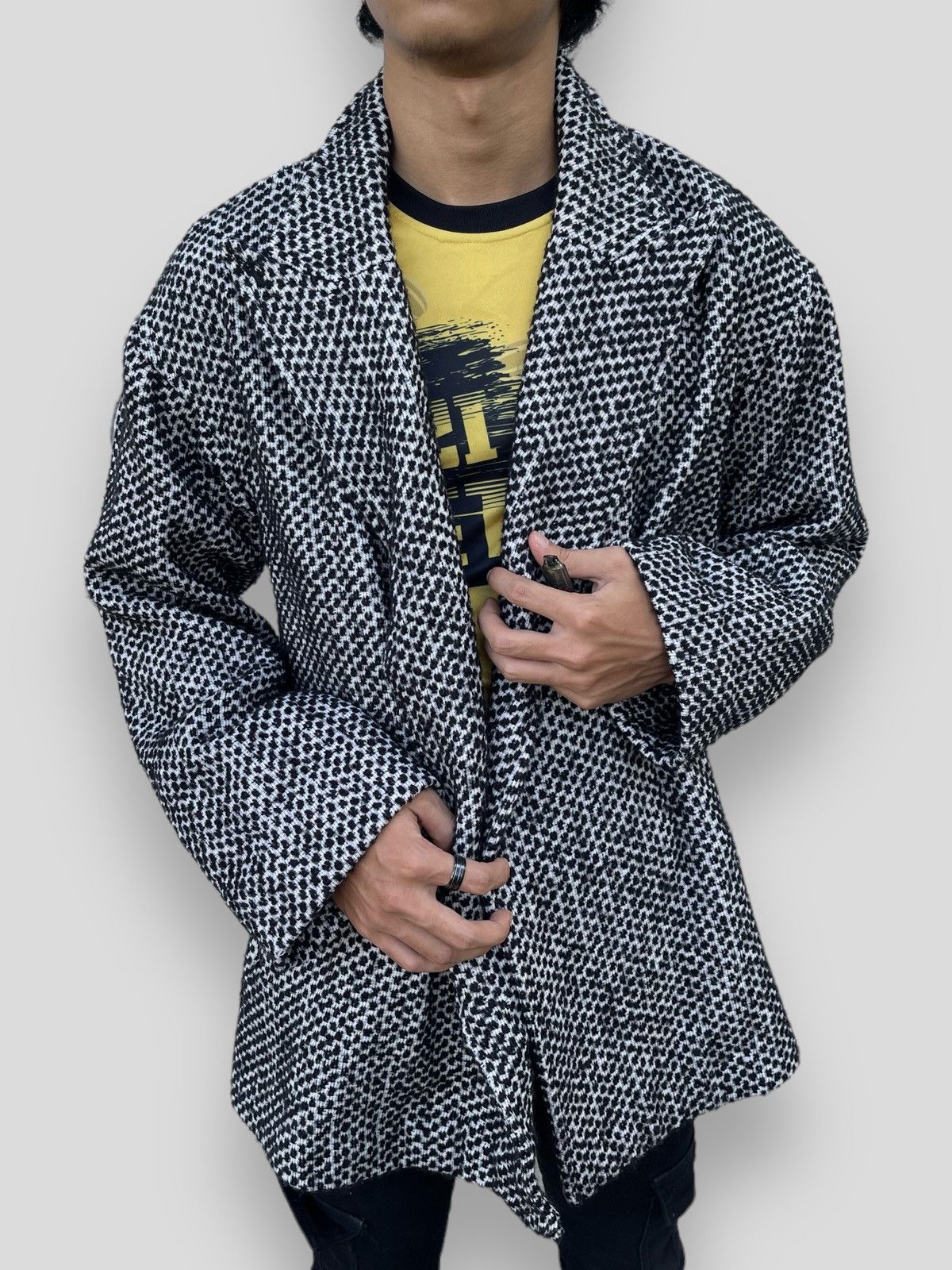 Jean Paul Gaultier 🔥 A/W 2012 JEAN PAUL GAULTIER SHADOW YAKUZA JACKET Size US M / EU 48-50 / 2 - 3 Thumbnail
