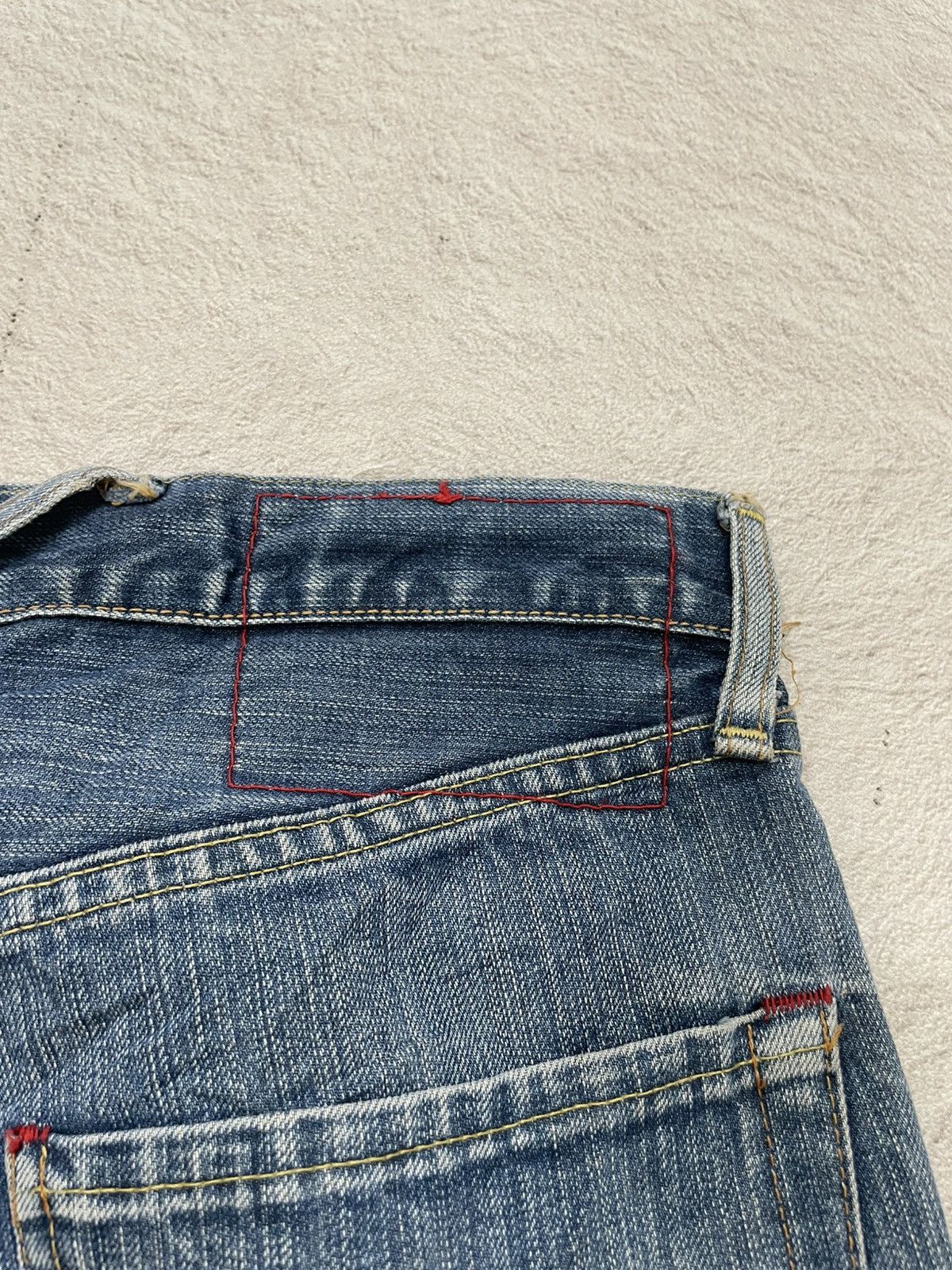 Levi's 2000s Levis 501 Distressed Denim Washed Jeans Loose Fit Y2K Size US 31 - 14 Thumbnail